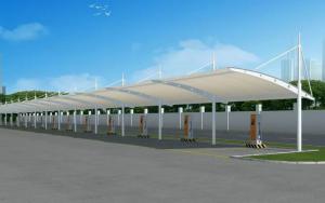 六盘水膜结构停车棚